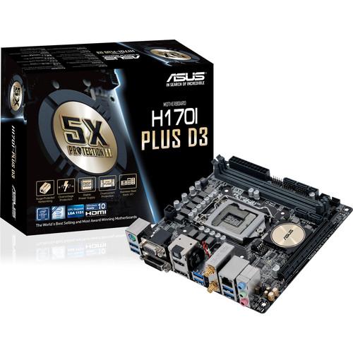 ASUS H170 Supreme Mini-ITX Motherboard H170I-PLUS D3, ASUS, H170, Supreme, Mini-ITX, Motherboard, H170I-PLUS, D3,