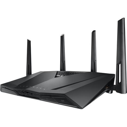 ASUS RT-AC3100 Dual-Band Wireless-AC3100 Gigabit Router, ASUS, RT-AC3100, Dual-Band, Wireless-AC3100, Gigabit, Router