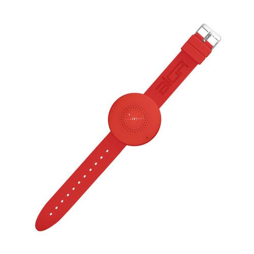 BIGR AUDIO WRiSTBOOM Wireless Bluetooth Speaker (Red) BRA-XLWB02