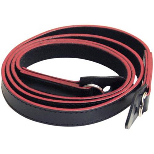 Black Label Bag Lacquered Edge Leather Strap (Red/Black) BLB220