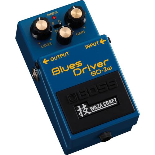 User manual BOSS BD2W Blues Driver Waza Craft Distortion Pedal BD2W