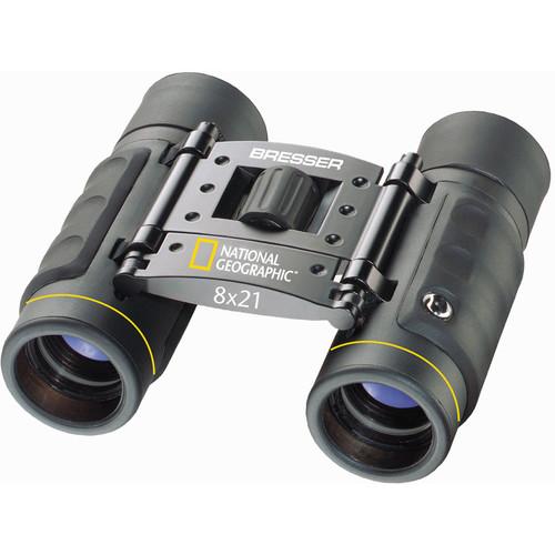 BRESSER  8x21 Hunter Binoculars (Black) 11-10821, BRESSER, 8x21, Hunter, Binoculars, Black, 11-10821, Video