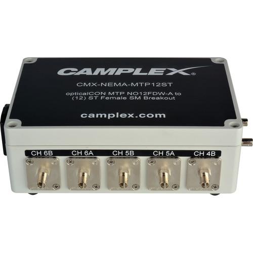 Camplex OpticalCON MTP NO12FDW-A 12-Channel to CMX-NEMA-MTP12ST