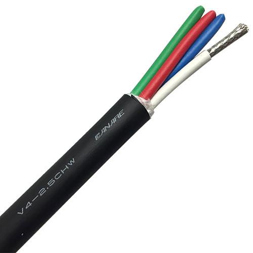 Canare 4-Channel Low-Loss Coaxial Cable V4-2.5CHW