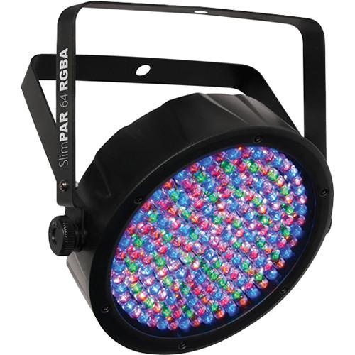 CHAUVET SlimPAR 64 RGBA LED Light with Power and DMX