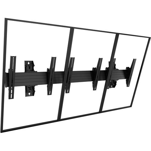 Chief Fusion Large 3 x 1 Portrait Menu Board Wall Mount LWM3X1UP, Chief, Fusion, Large, 3, x, 1, Portrait, Menu, Board, Wall, Mount, LWM3X1UP