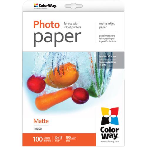 ColorWay  Matte Photo Paper PM1901004R, ColorWay, Matte, Paper, PM1901004R, Video