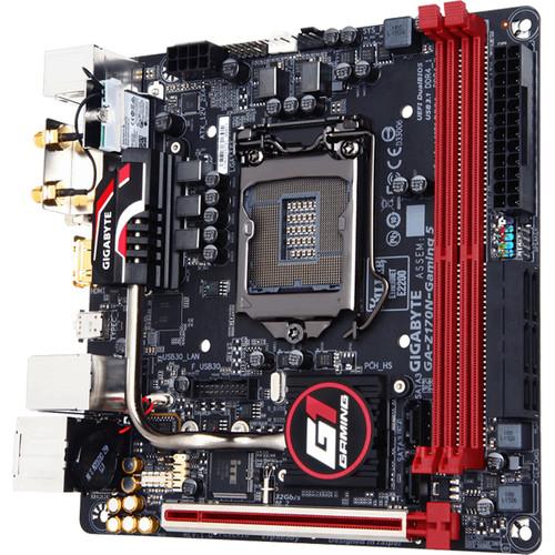 Gigabyte GA-Z170N-Gaming 5 Mini-ITX Motherboard GA-Z170N-GAMING