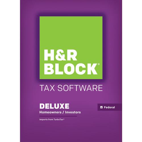 H&R Block  15 Deluxe (Download, Mac) 1423800-15