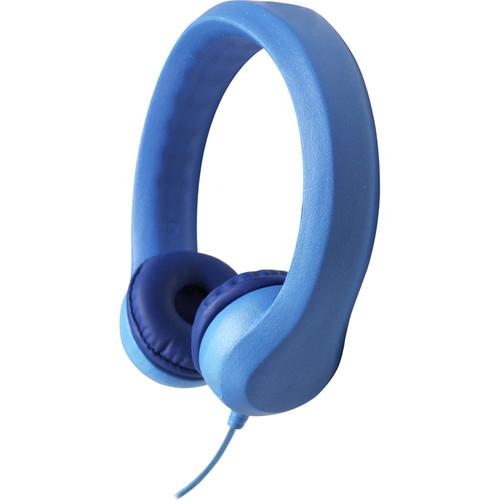 HamiltonBuhl Flex-Phones Foam Headphones for Children KIDS-BLU