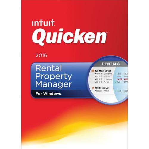 Intuit Quicken 2016 Rental Property Manager (Download) 426791