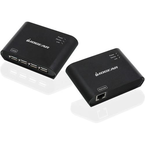 IOGEAR USB 2.0 4-Port BoostLinq Ethernet Kit GUCE64