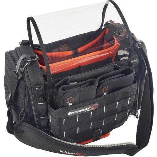 K-Tek Stingray Small Audio Mixer/Recorder Bag with Rain Bib Kit, K-Tek, Stingray, Small, Audio, Mixer/Recorder, Bag, with, Rain, Bib, Kit