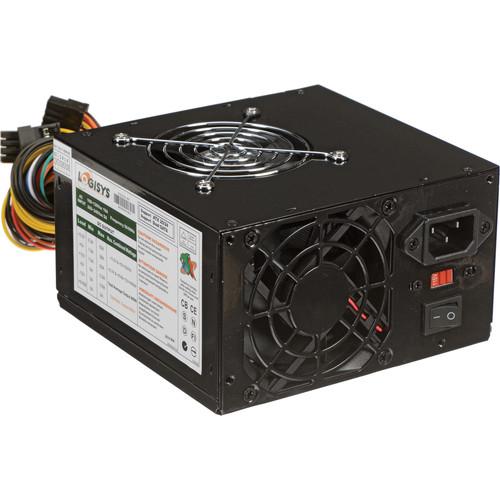 Logisys 550W Dual Fan Switching Power Supply (Black) PS550A-BK, Logisys, 550W, Dual, Fan, Switching, Power, Supply, Black, PS550A-BK