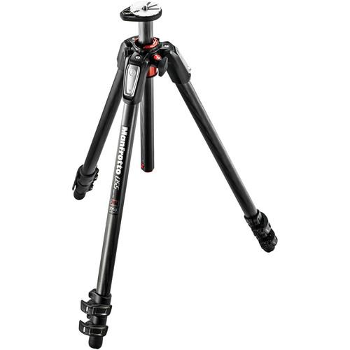 Manfrotto MT055CXPRO3 Carbon Fiber Tripod with XPRO Geared