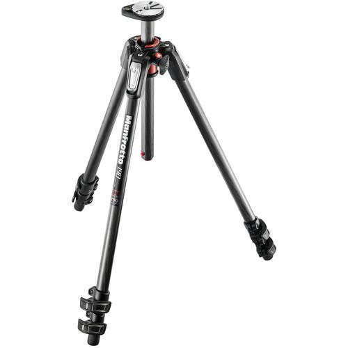 Manfrotto MT190CXPRO3 Carbon Fiber Tripod with XPRO Geared, Manfrotto, MT190CXPRO3, Carbon, Fiber, Tripod, with, XPRO, Geared,