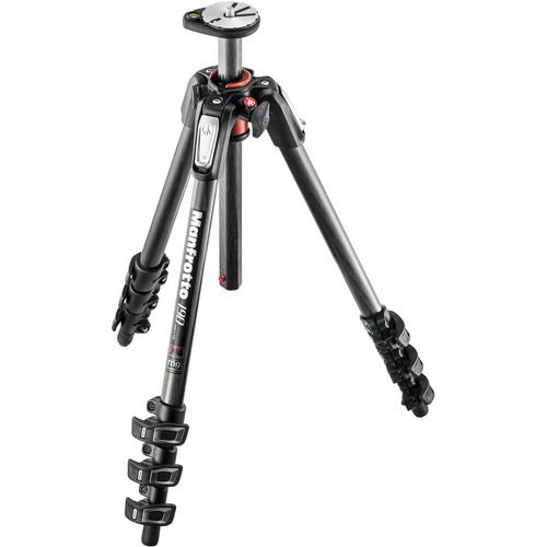 Manfrotto MT190CXPRO4 Carbon Fiber Tripod with XPRO Geared