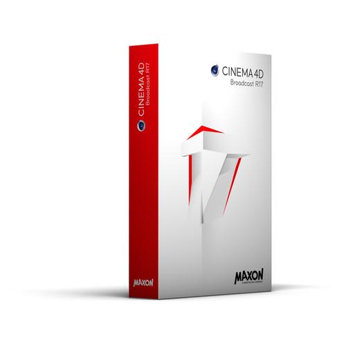 Maxon CINEMA 4D Broadcast R17 - Competitive C4DBE-N-CU17, Maxon, CINEMA, 4D, Broadcast, R17, Competitive, C4DBE-N-CU17,