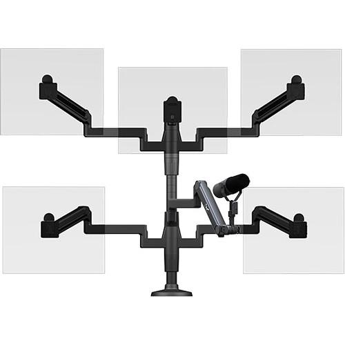 O.C. White ProBoom Ultima Five Monitor Arm & SMS-5-ULP, O.C., White, ProBoom, Ultima, Five, Monitor, Arm, SMS-5-ULP,