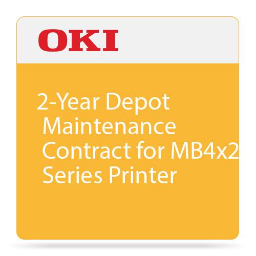 OKI 2-Year Depot Maintenance Contract for MB4x2 Series 38040102, OKI, 2-Year, Depot, Maintenance, Contract, MB4x2, Series, 38040102