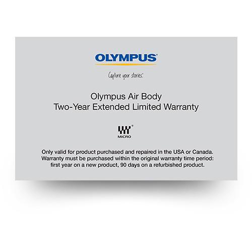 Olympus 2-Year Extended Limited Warranty for Olympus Air 260610, Olympus, 2-Year, Extended, Limited, Warranty, Olympus, Air, 260610