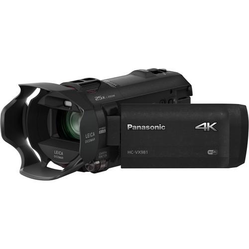 Panasonic HC-VX981K 4K Ultra HD Camcorder HC-VX981K, Panasonic, HC-VX981K, 4K, Ultra, HD, Camcorder, HC-VX981K,