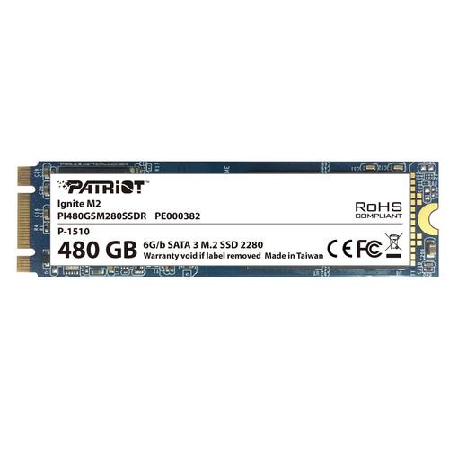 Patriot Ignite M.2 Solid State Drive (480GB) PI480GSM280SSDR, Patriot, Ignite, M.2, Solid, State, Drive, 480GB, PI480GSM280SSDR,