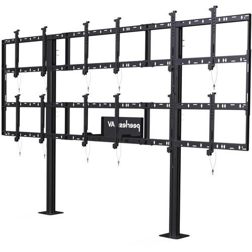 Peerless-AV Modular Video Wall Pedestal Mount for 46 DS-S555-3X2, Peerless-AV, Modular, Video, Wall, Pedestal, Mount, 46, DS-S555-3X2