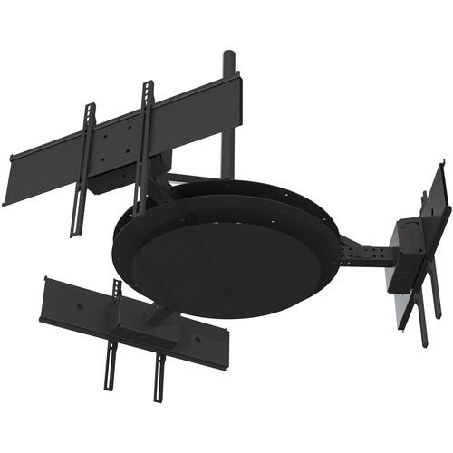 Peerless-AV Multi-Display Ceiling Mount with Three DST980-3