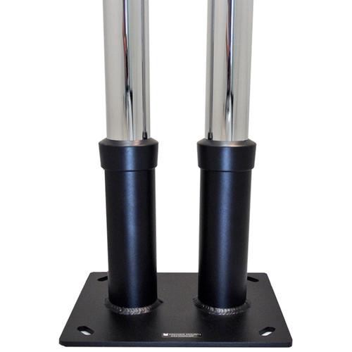 Premier Mounts Dual Pole Anchor Base for 2