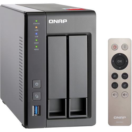 QNAP TS-251  2-Bay Home and SOHO NAS Enclosure TS-251 -2G-US