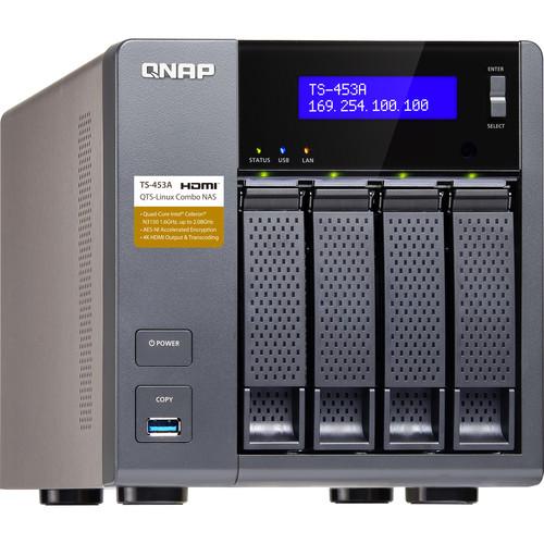 QNAP TS-453A Four-Bay NAS Enclosure TS-453A-4G-US