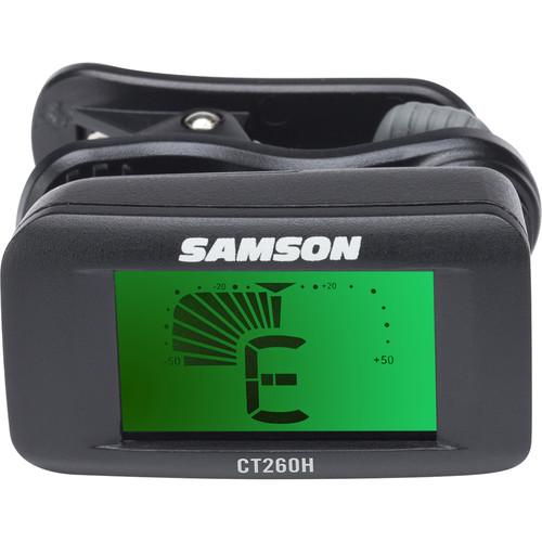 Samson  CT260H - Clip-On Chromatic Tuner SACT260H, Samson, CT260H, Clip-On, Chromatic, Tuner, SACT260H, Video