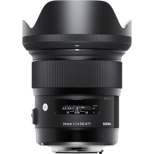 Sigma  24mm f/1.4 DG HSM Art Lens for Canon EF