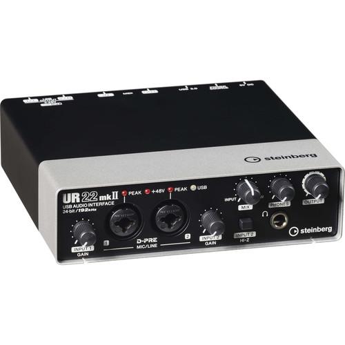 Steinberg UR22mkII - USB 2.0 Audio Interface with Dual UR22 MKII