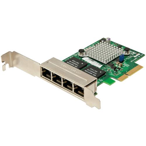 Supermicro 4-Port GbE PCIe Low Profile Add-On Card AOC-SGP-I4