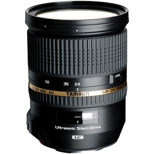 Tamron SP 24-70mm f/2.8 DI VC USD Lens for Canon Cameras