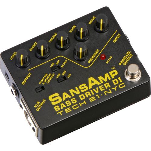 TECH 21  SansAmp Bass Driver DI Pedal BSDR