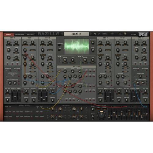 u-he Bazille Large Modular Software Synth (Download) 10-12080, u-he, Bazille, Large, Modular, Software, Synth, Download, 10-12080