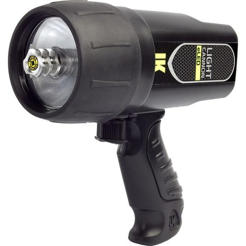 UKPro Light Cannon eLED Dive Light with Pistol Grip (Black)