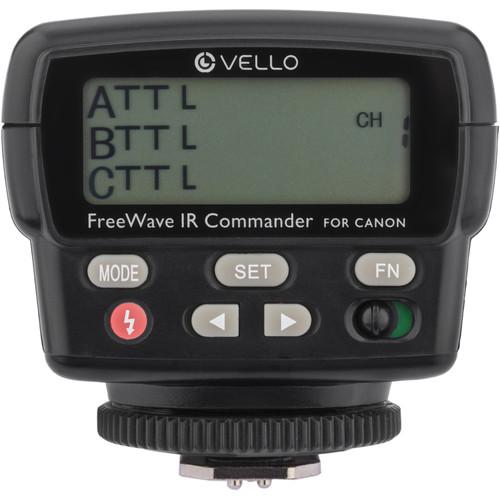 Vello FWIRC-C FreeWave IR TTL Flash Commander for Canon FWIRC-C, Vello, FWIRC-C, FreeWave, IR, TTL, Flash, Commander, Canon, FWIRC-C