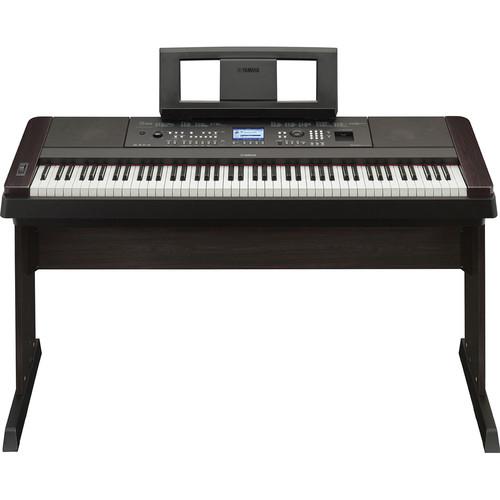 Yamaha DGX-650 Portable Grand Digital Piano Stage Bundle (Black)
