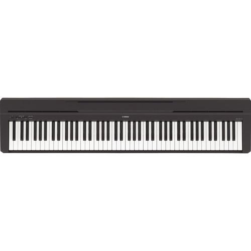 Yamaha P-45 Compact Portable Digital Piano Deluxe Bundle (Black), Yamaha, P-45, Compact, Portable, Digital, Piano, Deluxe, Bundle, Black,