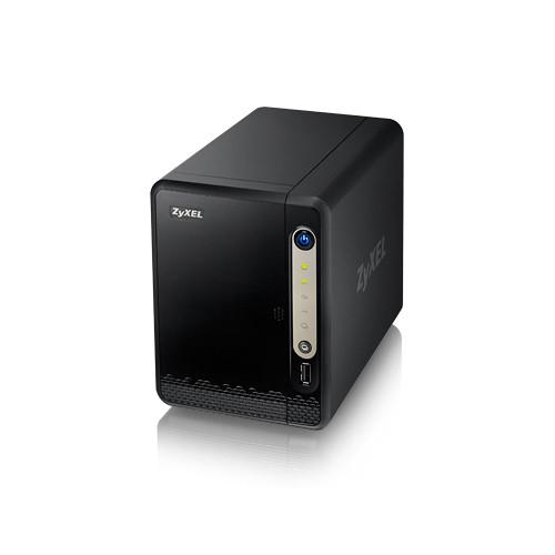 ZyXEL 2-Bay Power Media Server with Three USB 2.0 Ports NSA320S