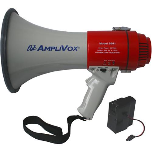AmpliVox Sound Systems S601R Mity-Meg 15W Megaphone SB601R, AmpliVox, Sound, Systems, S601R, Mity-Meg, 15W, Megaphone, SB601R,