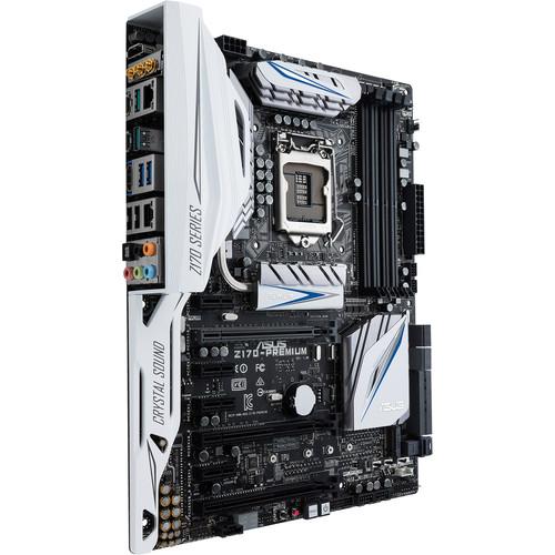 ASUS  Z170-Premium ATX Motherboard Z170-PREMIUM, ASUS, Z170-Premium, ATX, Motherboard, Z170-PREMIUM, Video