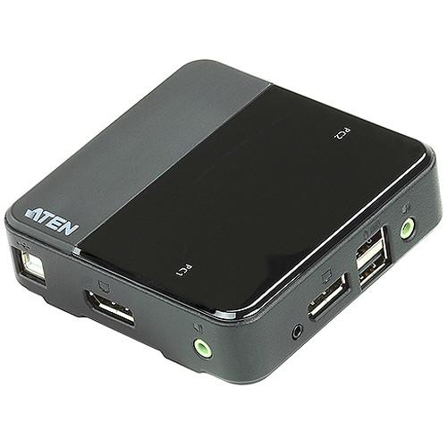 ATEN  2-Port USB DisplayPort KVM Switch CS782DP, ATEN, 2-Port, USB, DisplayPort, KVM, Switch, CS782DP, Video