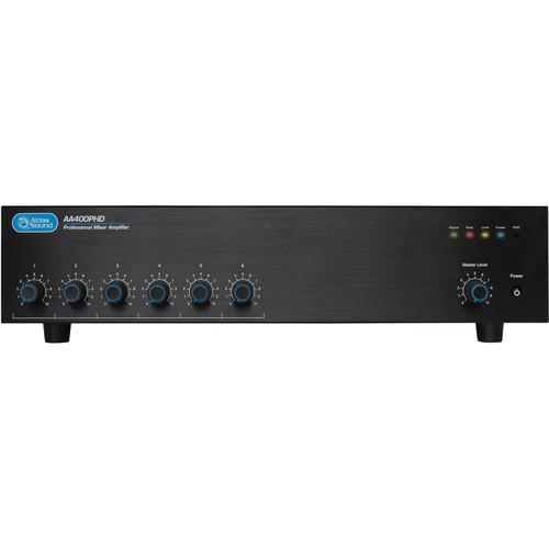Atlas Sound AA400PHD 6-Channel 400W Mixer Amplifier AA400PHD