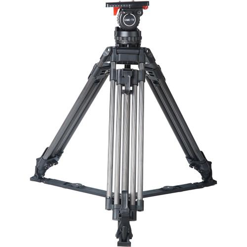 CAME-TV 18T PRO Carbon Fiber 100mm Fluid Head Tripod CAME-18T