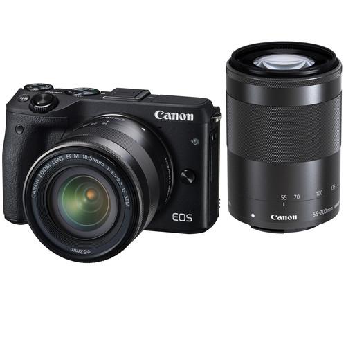 Canon EOS M3 Mirrorless Digital Camera with 18-55mm and